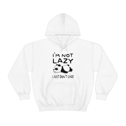 I'm Not Lazy Panda - Unisex Heavy Blend™ Hooded Sweatshirt