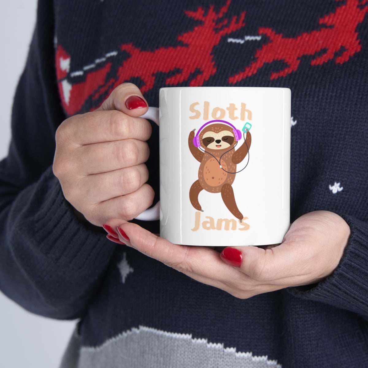 Sloth Jams - Ceramic Mug 11oz