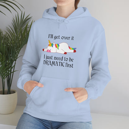 Dramatic Unicorn - Unisex Heavy Blend™ Hooded Sweatshirt