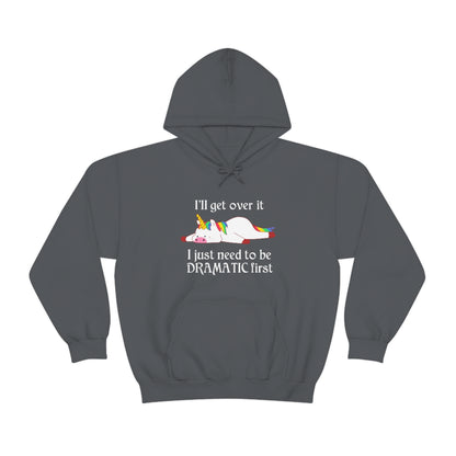 Dramatic Unicorn - Unisex Heavy Blend™ Hooded Sweatshirt