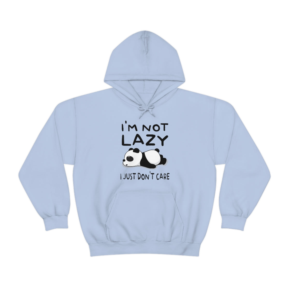 I'm Not Lazy Panda - Unisex Heavy Blend™ Hooded Sweatshirt