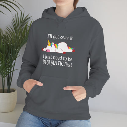 Dramatic Unicorn - Unisex Heavy Blend™ Hooded Sweatshirt