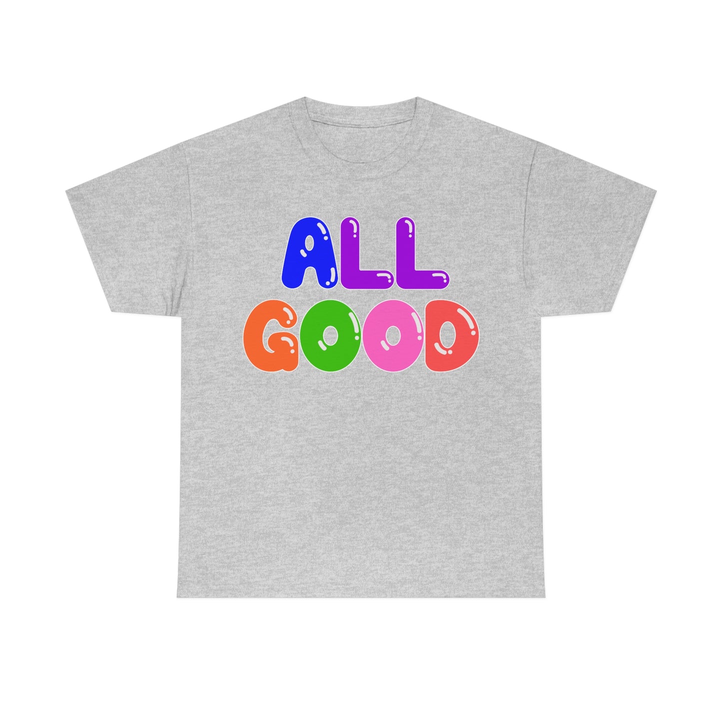 All Good - Balloons - Retro - Unisex Heavy Cotton Tee