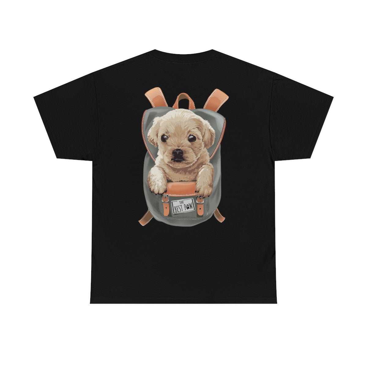 Puppy Backpack - Unisex Heavy Cotton Tee