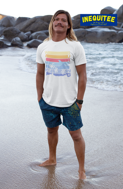 Waikiki Surfing - Unisex Heavy Cotton Tee