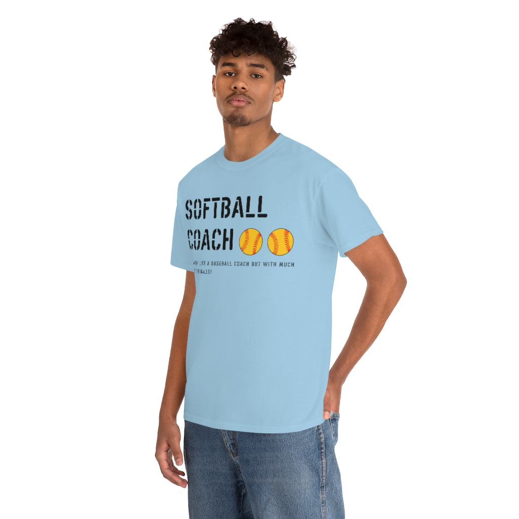 Softball Coach Definition - Unisex Cotton Tee