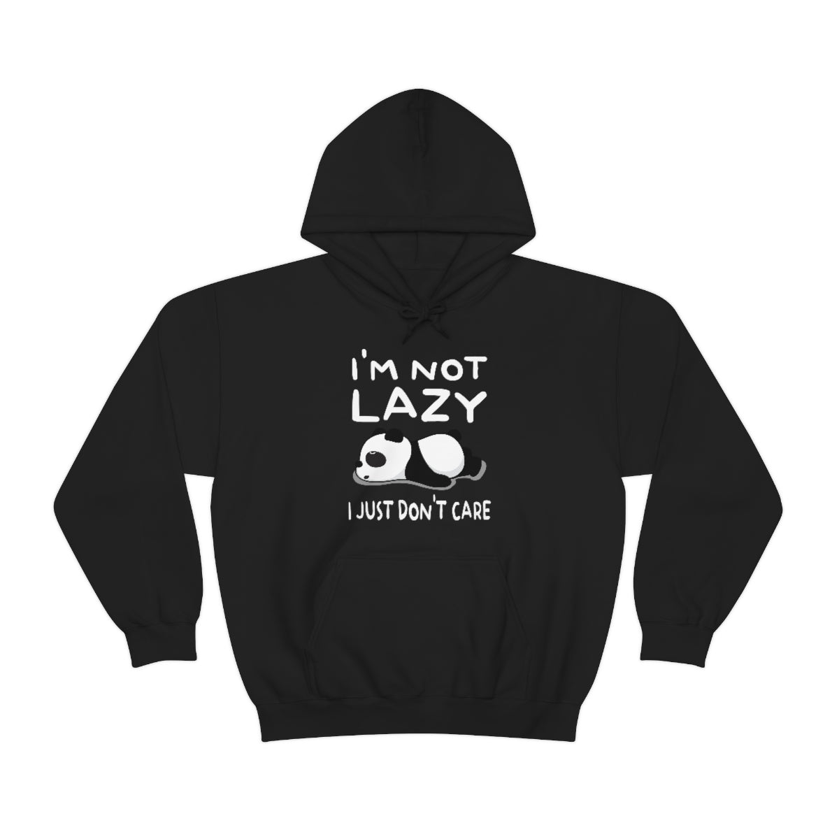 I'm Not Lazy Panda - Unisex Heavy Blend™ Hooded Sweatshirt