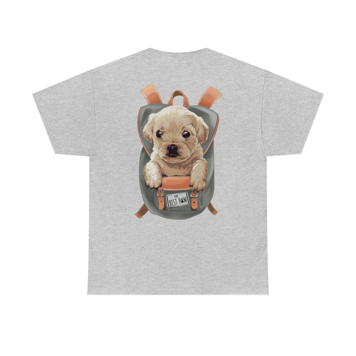 Puppy Backpack - Unisex Heavy Cotton Tee