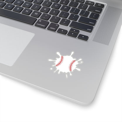 Baseball Splat - Kiss-Cut Stickers