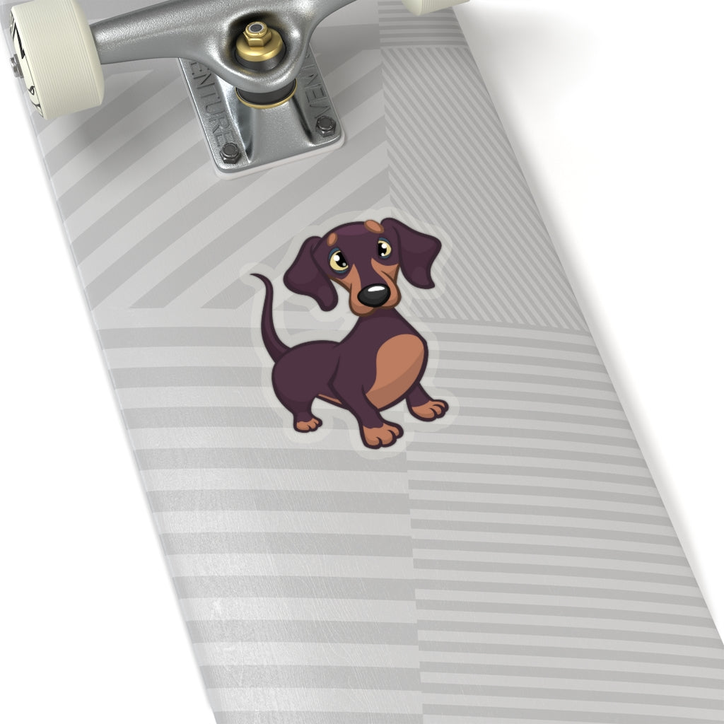 Cartoon Puppy - Daschund - Kiss-Cut Stickers