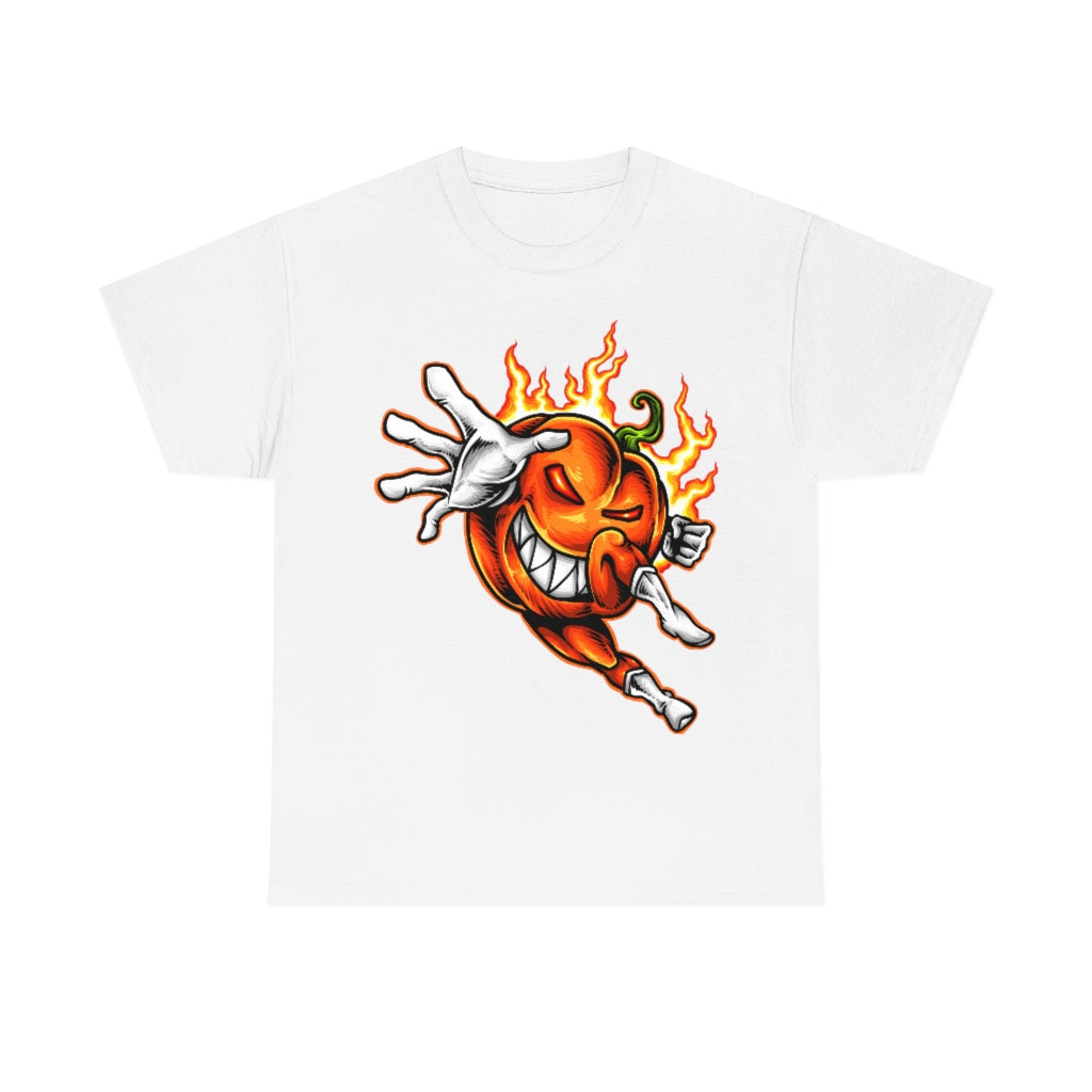 Cartoon Art - OP Pumpkin - Unisex Heavy Cotton Tee