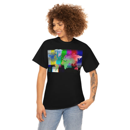 World TV Test Pattern - Unisex Heavy Cotton Tee