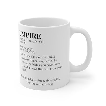 UMPIRE - Dictionary Definition - Ceramic Mug 11oz