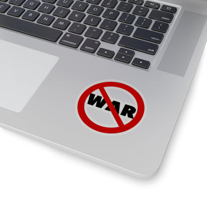 Anti-War - No War - Kiss-Cut Stickers