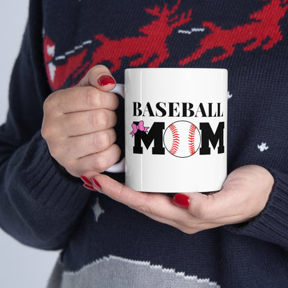 Baseball MOM - Ceramic Mug 11oz