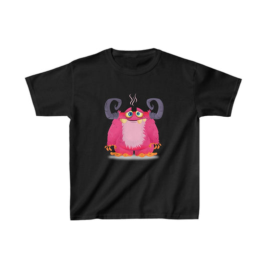 Cartoon Lil Monster Big Pinky - Kids Heavy Cotton™ Tee