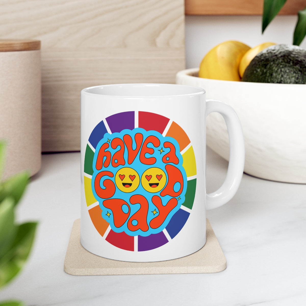 Have A Good Day - Retro - Ceramic Mug 11oz