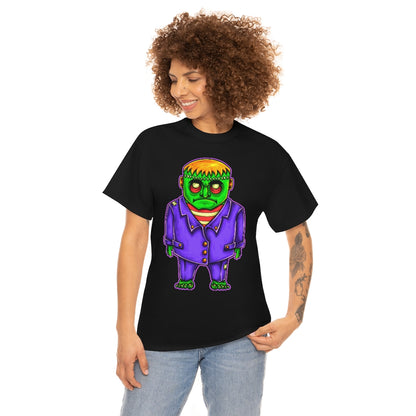 Cartoon Art Series - Frankie - Unisex Heavy Cotton Tee