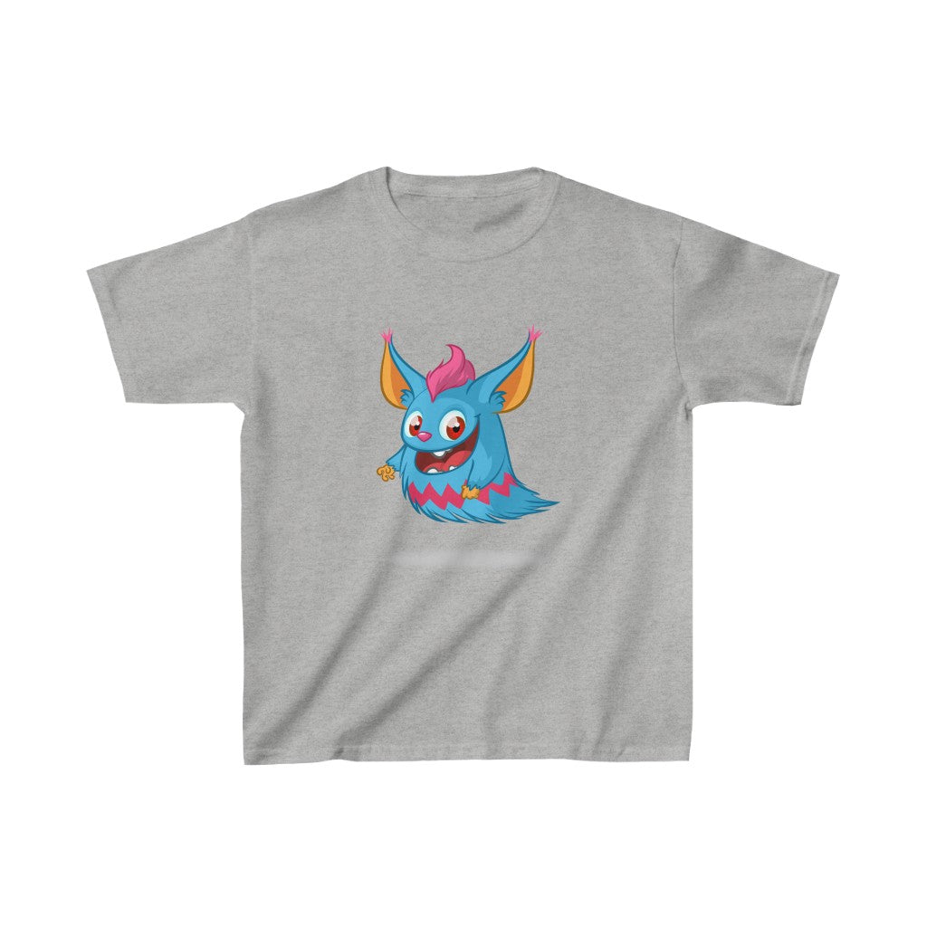 Cartoon Lil Monster Bluey - Kids Heavy Cotton™ Tee