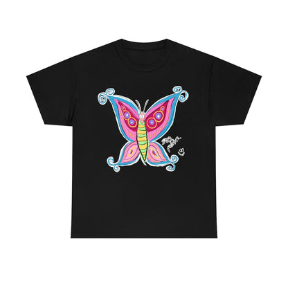 Positive Butterfly - Unisex Heavy Cotton Tee