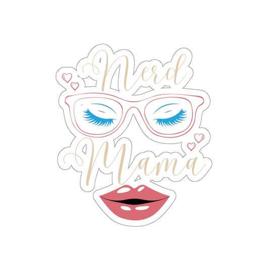 Nerd Mama - Kiss-Cut Stickers