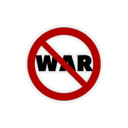 Anti-War - No War - Kiss-Cut Stickers