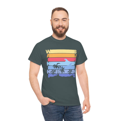 Waikiki Surfing - Unisex Heavy Cotton Tee