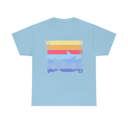 Waikiki Surfing - Unisex Heavy Cotton Tee