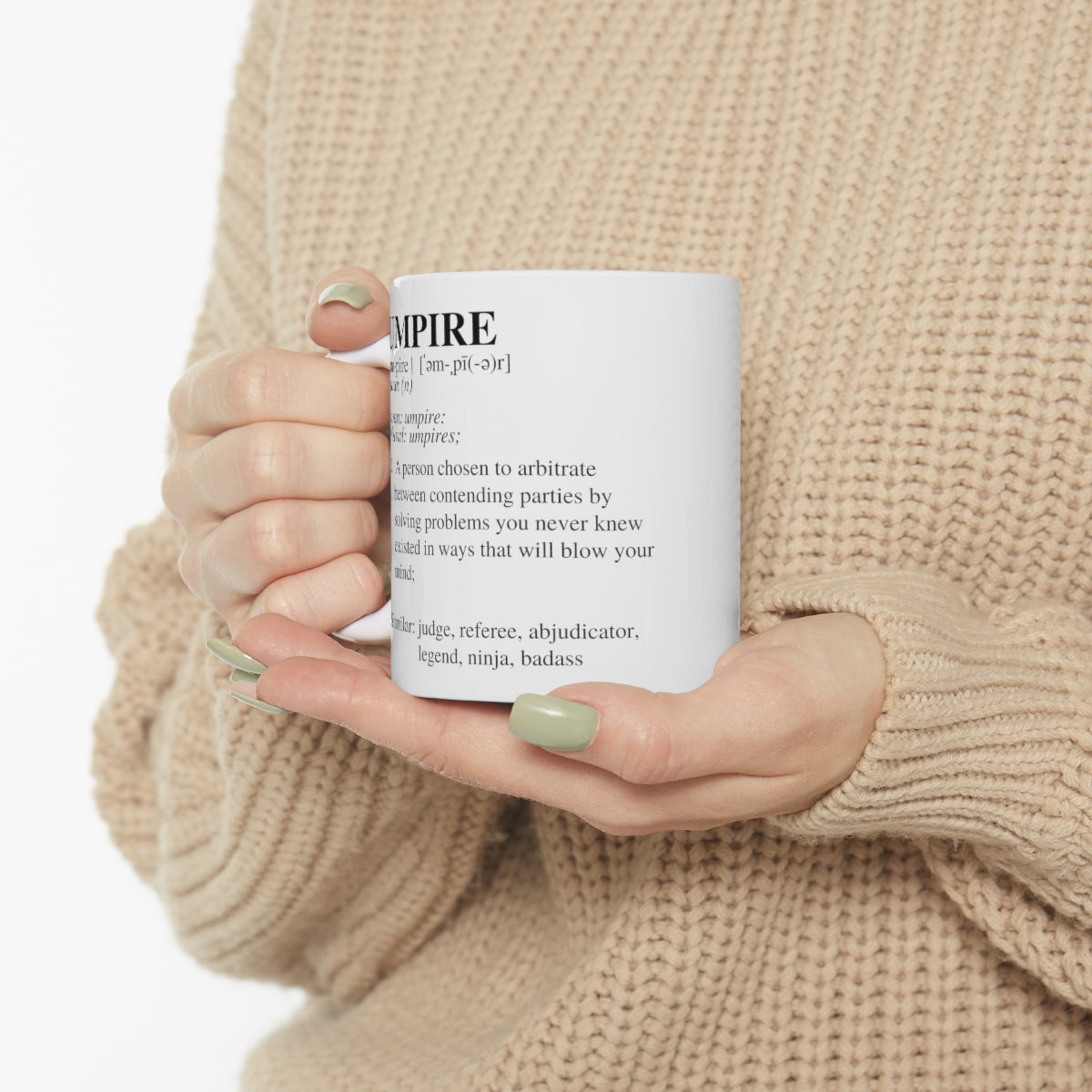 UMPIRE - Dictionary Definition - Ceramic Mug 11oz