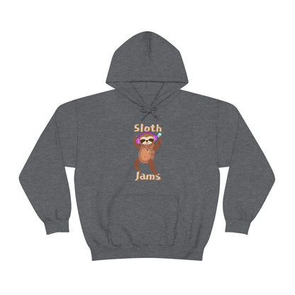 Sloth Jams - Unisex Heavy Blend™ Hooded Sweatshirt