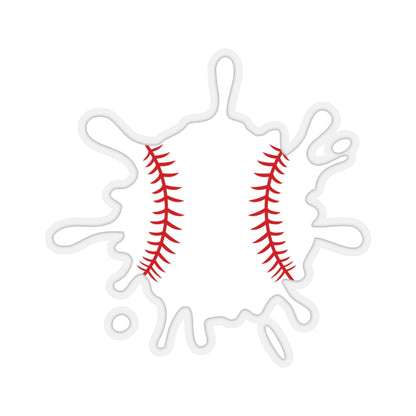 Baseball Splat - Kiss-Cut Stickers