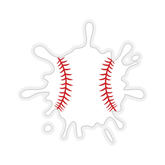 Baseball Splat - Kiss-Cut Stickers