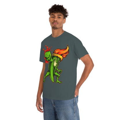 Cartoon Art - Fists of Fury Paintbrush - Unisex Heavy Cotton Tee