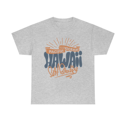 Pacific Ocean Hawaii Surf Paradise - Unisex Heavy Cotton Tee