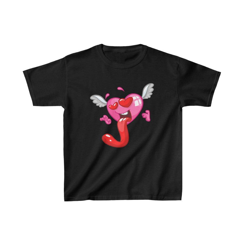 Cartoon Lil Monster Val N. Tyne-Heart - Kids Heavy Cotton™ Tee