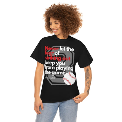 Baseball Quote Shirt Funny Baseball T Shirt Baseball Sayings T-Shirt