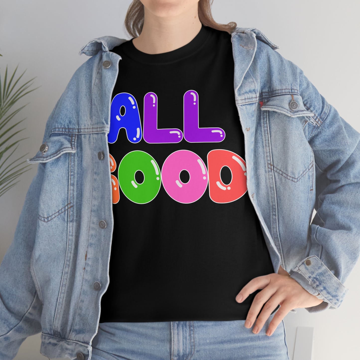 All Good - Balloons - Retro - Unisex Heavy Cotton Tee