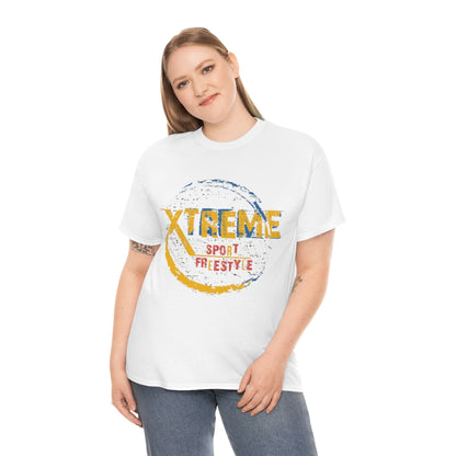 Extreme Sport freestyle distressed - Unisex Heavy Cotton Tee