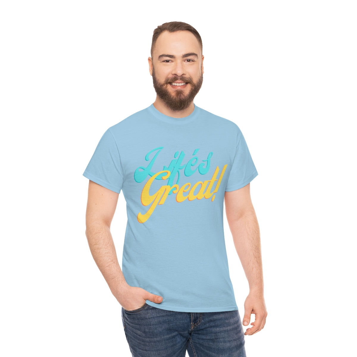 Life's Great! - Unisex Heavy Cotton Tee