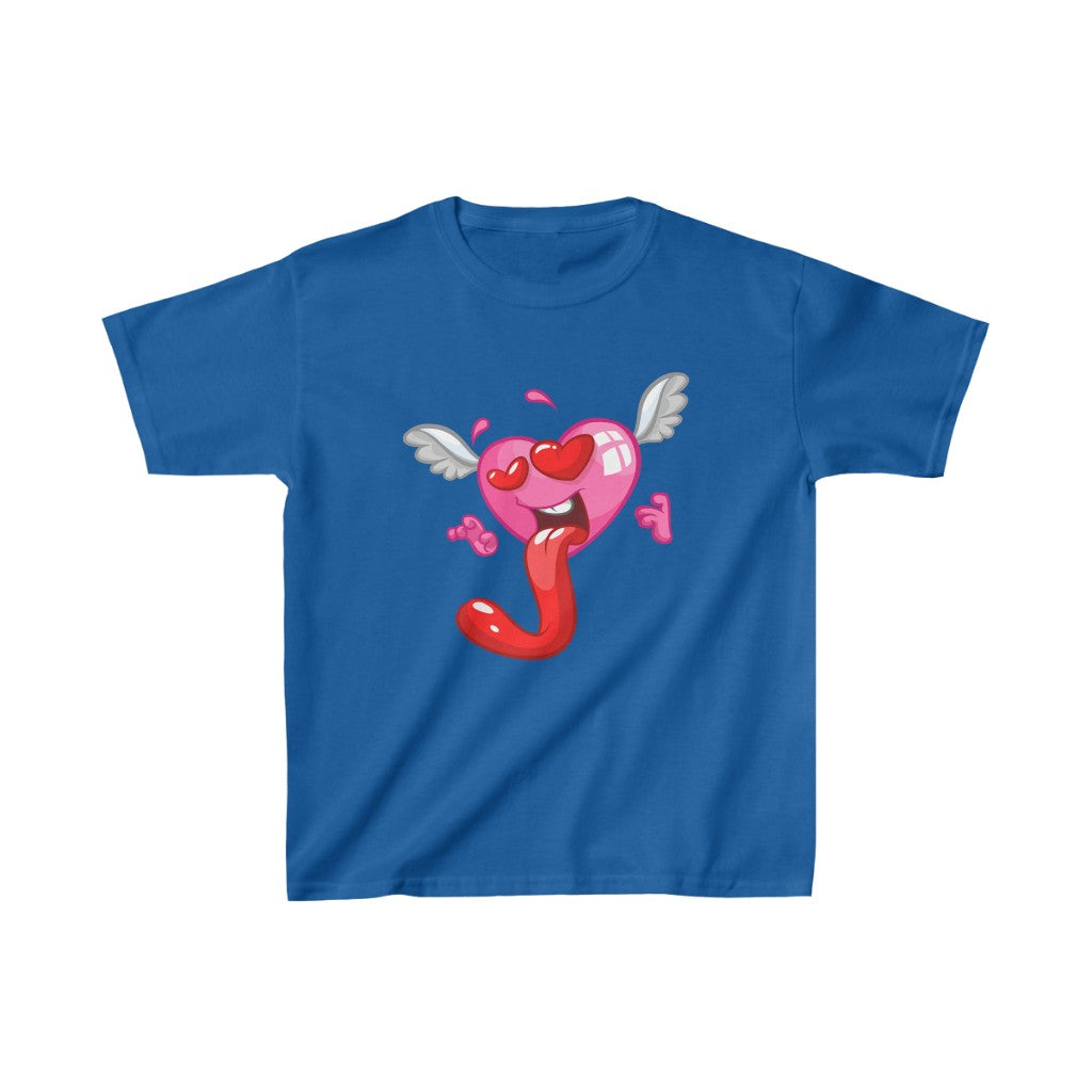 Cartoon Lil Monster Val N. Tyne-Heart - Kids Heavy Cotton™ Tee