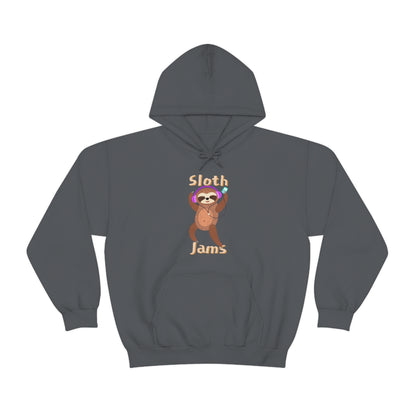 Sloth Jams - Unisex Heavy Blend™ Hooded Sweatshirt