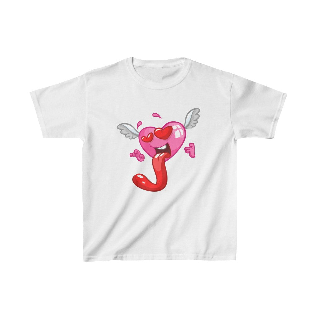 Cartoon Lil Monster Val N. Tyne-Heart - Kids Heavy Cotton™ Tee