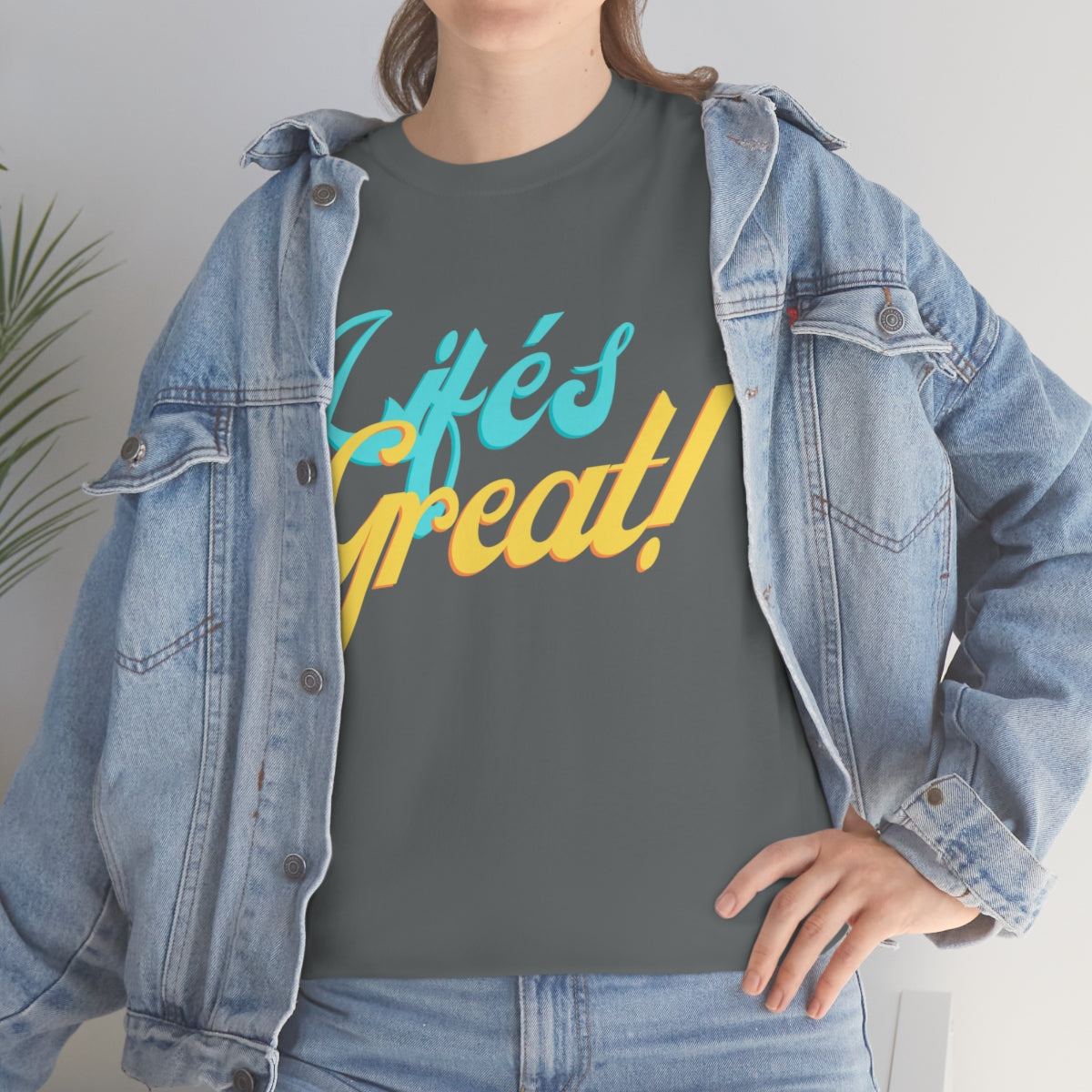 Life's Great! - Unisex Heavy Cotton Tee