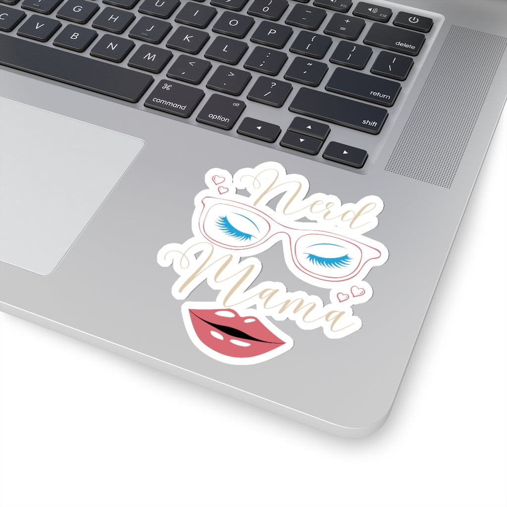 Nerd Mama - Kiss-Cut Stickers