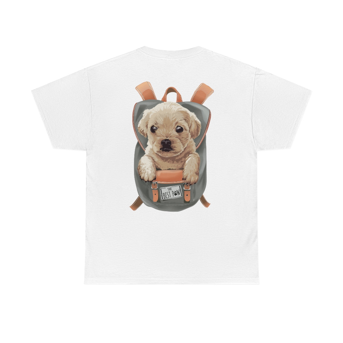 Puppy Backpack - Unisex Heavy Cotton Tee