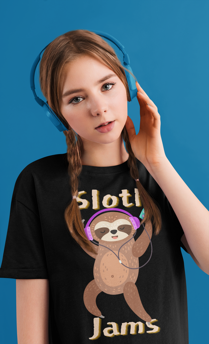 Sloth Jams - Unisex Heavy Cotton Tee